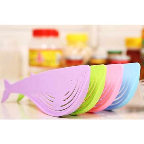 33*9CM Silicone Colanders Kitchen Clip On Pot Strainer Drainer For Draining Liquid Univers Draining Pasta Vegetable Cookware
