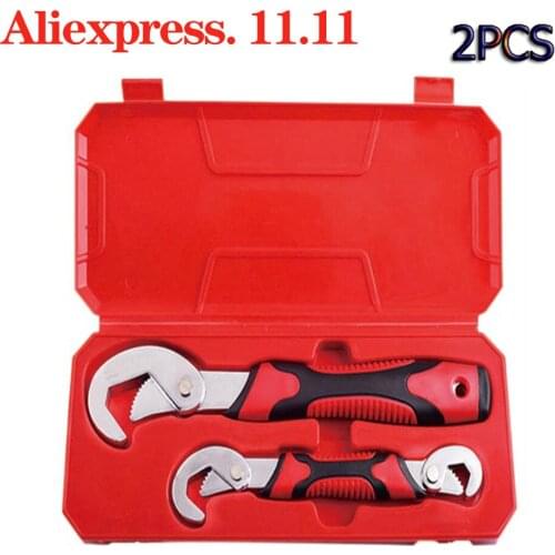 6-32mm Adjustable Quick Snap,Universal Adjustable Wrench Set,Car Repair hand tool Kit Multi-Function Spanner Kit