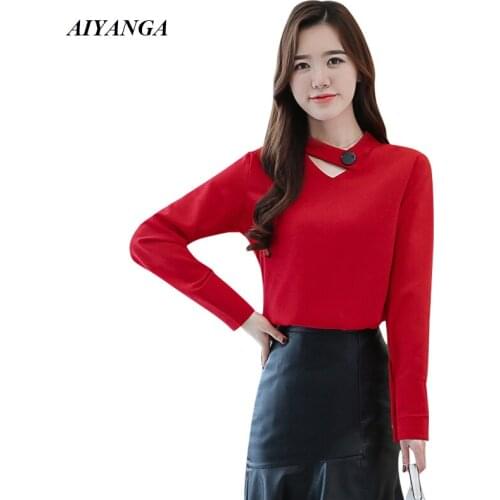 Офисные блузки AIYANGA China At AliExpress