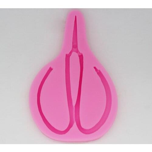 Cake decorative mold, scissors, pliers tools, sugar silicone, hand-made DIY chocolate mold, baking mold P916