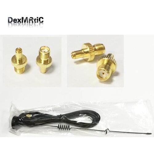 3G Antenna 7dBi 800-2170 MHZ magnetic base 3M extension cable SMA connector + 1pc SMA Female switch TS9 Male RF Coax Adapter