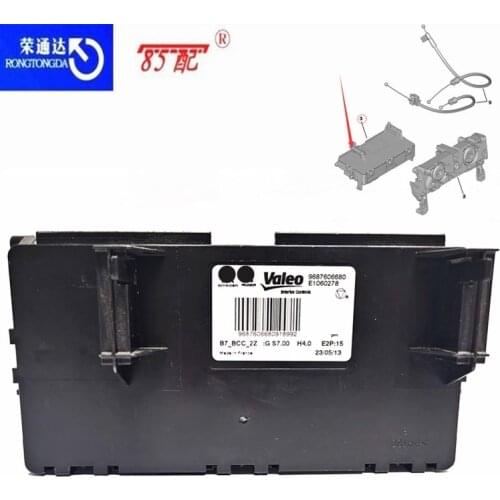 Air conditioning control unit ECU 9687606680 6452W2 For Citroen C4 /DS4 air conditioning control box
