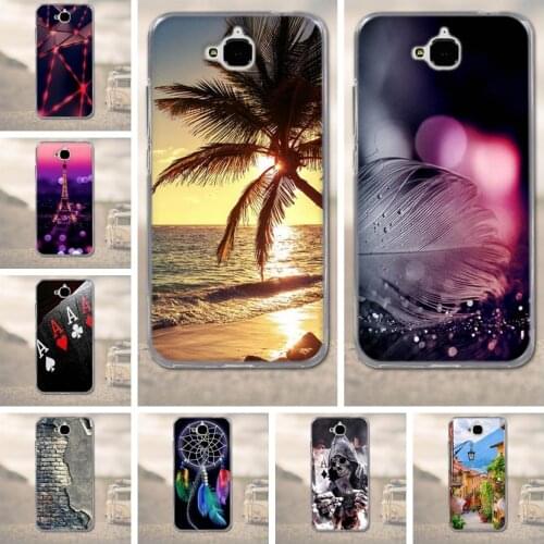 For Huawei Honor 4C Pro Case Soft Silicone TPU Cover For Coque Huawei Y6 Pro / Honor Play 5X / Enjoy 5 / Holly 2 Plus Case Funda