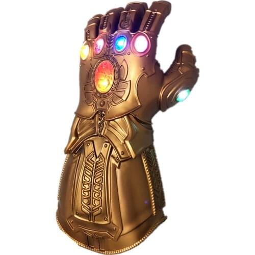 Kids Weapon The 4 Endgame Thanos Led Gauntlet Stones War Led Glove Adult Halloween Gift Cosplay