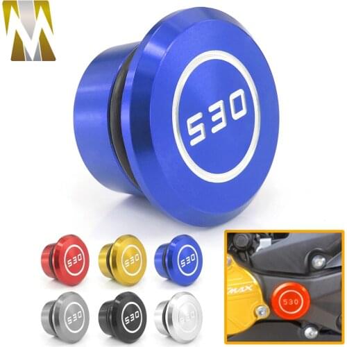 For Yamaha TMAX 530 2016 2015 2014 2013 2012 2011 2010 T MAX 530 TMAX 530 for Yamaha 2005-2009 Motorcycle Frame Hole Cover Caps