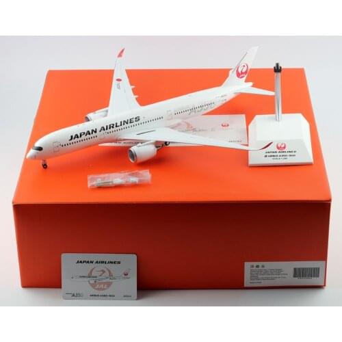 1:200 Alloy Collectible Plane JC Wings EW2359002 JAL Japan Airlines "SILVER" Airbus A350-900XWB Diecast Aircraft Model JA02XJ
