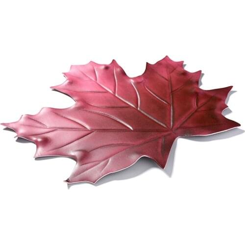 Mats Table Mat Placemats Hollow Out Maple Leaves Design PVC Coasters New Arrival Christmas Gifts Waterproof Disc Pads