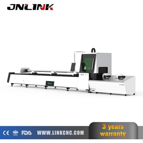 Fast delivery steel tube cutting machine 1mm 2mm 3mm fiber laser cutting machine