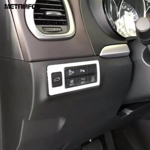 Head Light Lamp Adjust Switch Button Cover Trim For Mazda CX5 CX-5 KF CX8 CX-8 2017-2021 CX-9 2016-2021 Accessories Car Styling
