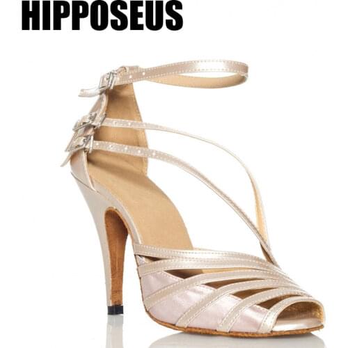 Brand New Latin Dance Shoes for Women Girls Ladies Indoor Ballroom Tango&Salsa 7.5/10cm High heels Dancing shoes Dropshipping