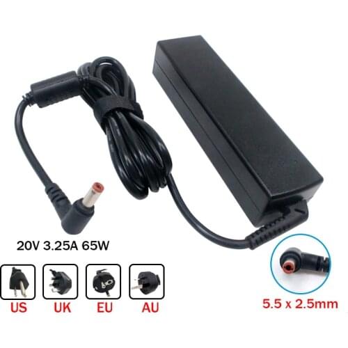 Genuine 20V 3.25A 65W AC Adapter Power Supply For Lenovo G580 G555 G560 G470 G570 G575 S10-2 S10-3 S10-3t PA-1650-56LC