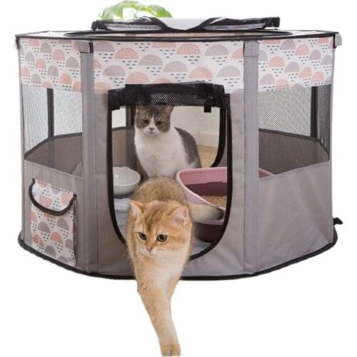 Cat Dog Tent Delivery Room Cat Pregnancy Childbirth Room Folding Closed Tent Pet Breeding Production Box Pet Supplies Cat Litter