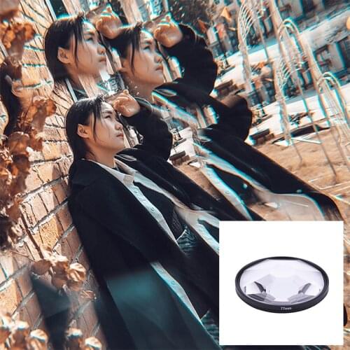 Professional 77mm 8-side Kaleidoscope Filter for Canon Nikon Sony SLR Camera Photography Accessories