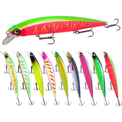 1PCS Lifelike Floating Trolling Fishing Lure CrankBait 135mm/18g Minnow Bass Wobblers for Hard Bait Pesca Carp Fishing Tackle