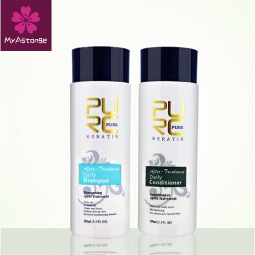 Shampoos and Conditioner for Hair Straightening Smoothing Repair Hair Care Sets for Female and Male 200ml