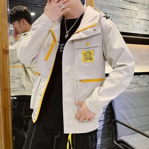 2021 Spring/Autumn Jacket Men Slim Fit Fashion Windbreaker Loose Casual Chic New Arrival Coat Male Clothing Plus Size M-3XL