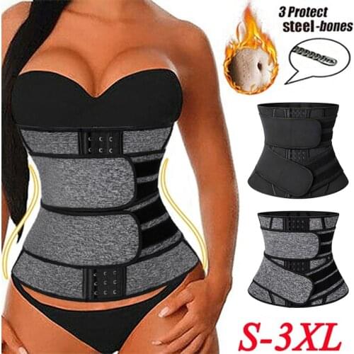Women Waist Trainer for Weight Loss Corset Workout Neoprene Body Shaper Waist Trimmer Cinchers Sweat Sauna Sport Girdle Belts
