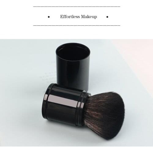1Pc Convenient Retractable Makeup Brush Makeup Tools Accessories For Ace Foundation Powder Eyeshadow Large Loose Powder Blush