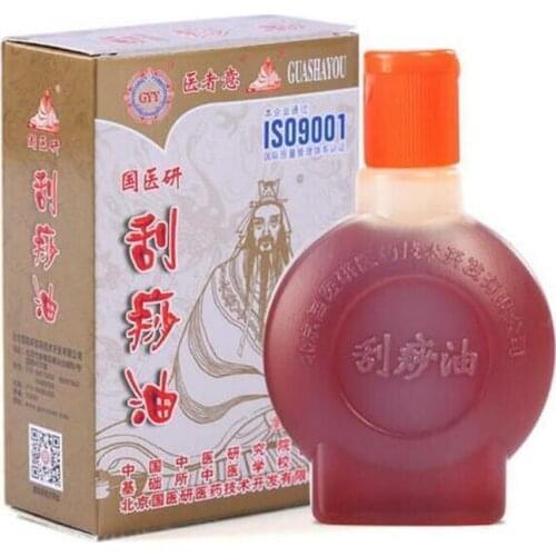 2 bottles 50ml Chinese Traditional Gua Sha Essential Oil Gua Sha Massage Plant Oil Scraping Oil Health Care For Body