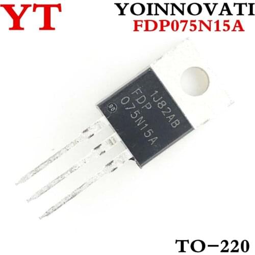 20pcs/lot FDP075N15A FDP075N15 075N15A TO-220 130A 150V IC