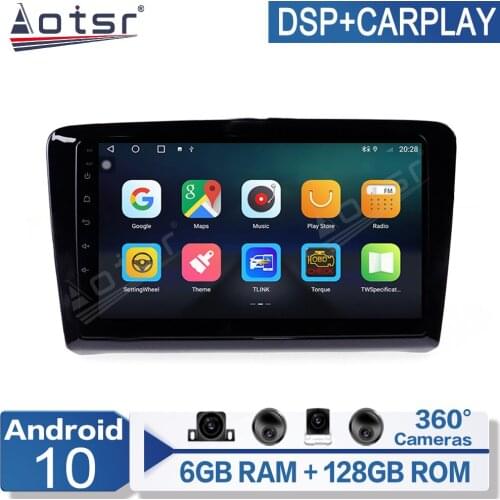 ATOSR-2Din Android10.0 Car Radio For VW Santana 2012-2017 Stereo Receive GPS Navigation Car Video Player IGO