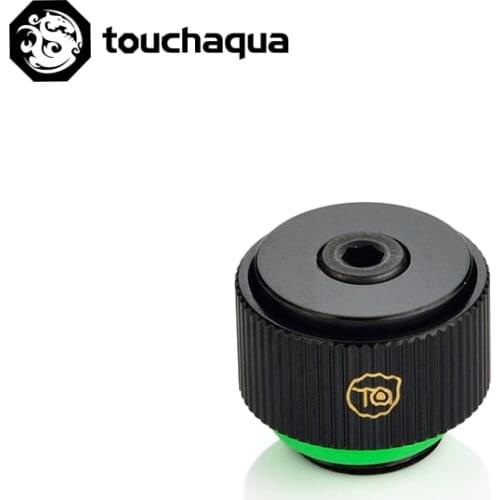 Bitspower Touchaqua Universal Use G1/4" Case Water Cooling Air Valve Copper Fittings Valve Black ,Silver,TA-EXAIR