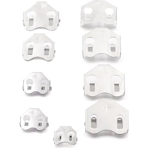 10cs Battery Shrapnel Cell Holder for CR1220 CR1620 CR1616 CR2025 CR2430 CR2450 New