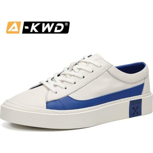 Fashion Mens Leather Shoes White Vesonal Herenschoenen Genuine Leather Sneakers Low Top Snickers Autumn Breathable Mans Shoes 43