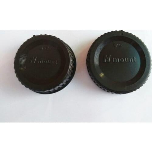 10-50Pairs camera Body cap + Rear Lens Cap N mount for Nikon D-mount SLR/DSLR Camera