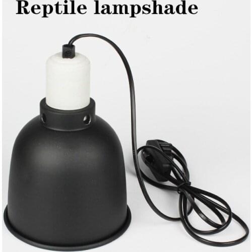 Dome Reptile Lamp Fixture 5.5 Inch Deep Dome Lamp Cap Lampshade Optical Reflection Cover for Reptile Glass Terrariums