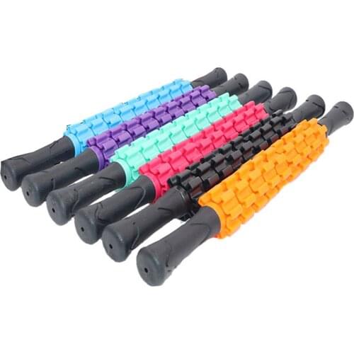 9 Ponit Massage Roller Stick Leg Back Relax Foam Roller Muscle Therapy Relieve Physio Yoga Block