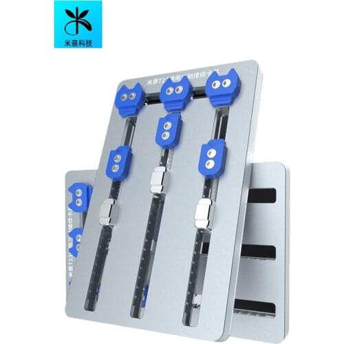 Mijing T22 T23 T24 T26 Maintenance Fixture Aluminum Alloy Bearing Mobile Phone PCB Motherboard Phone Repair Tools Set