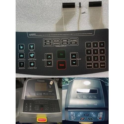 JOHNSON T7000PLUS/VISION T60 Film Button Panel