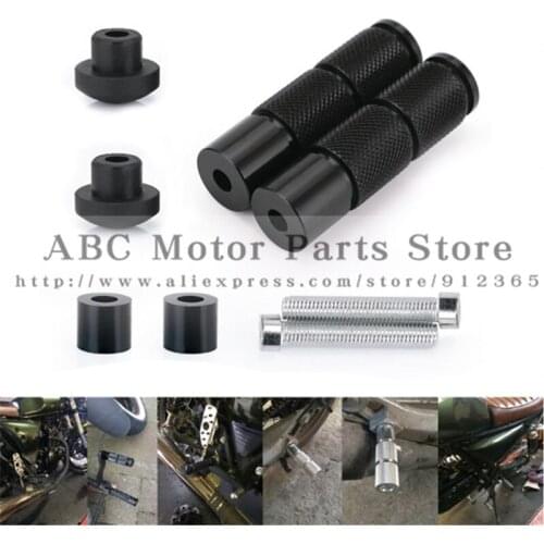 Universal Motorcycle Foot Rest Pedal Pegs for KTM exc Harley sportster softail touring Honda shadow goldwing Yamaha Kawasaki BMW