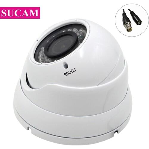 SUCAM SONY326 Indoor 5MP AHD Varifocal CCTV Camera 2.8-12mm Home Security Video Surveillance Vandalproof Camera 30M IR Distance
