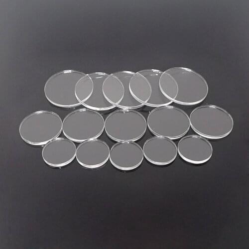5pcs 2mm/3.5mm Thickness Clear Extruded Acrylic Circle Acrylic Pendants Wedding Discs Beads Plexiglass For picture frames decor