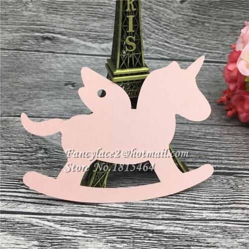 60pcs Baby Trojan horse wish card party decoration wish card wish tree ornaments hanging card party event decoration supplies