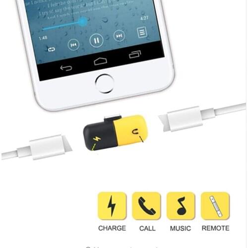 Adaptador de Audio para APPLE IPHONE 12,11, X, S.X, 8, 7 PLUS, doble para iPad