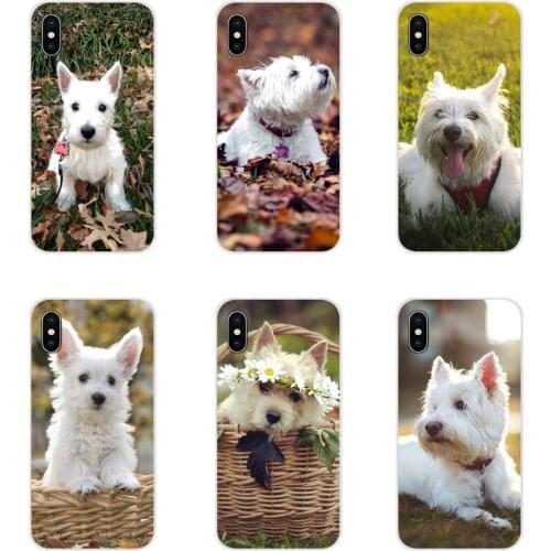 For Motorola Moto X4 E4 E5 G5 G5S G6 Z Z2 Z3 G3 G2 C Play Plus I Love My Westie dog puppies Accessories Phone Shell Covers