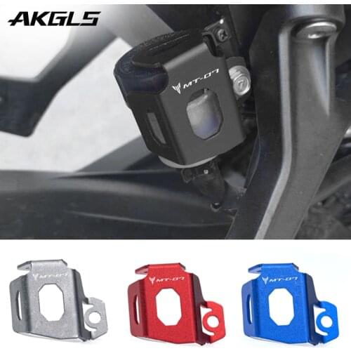 Yamaha MT09 FZ-09 FZ09 MT09 07 10 MT07 FZ-07 FZ07 FJ-09 accessories rear brake fluid storage tank cover protection cover