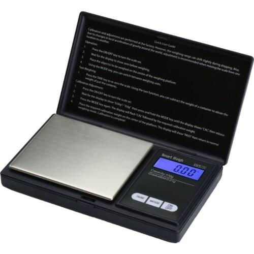 200g * 0.01g LCD Digital Pocket Scale Jewelry Gold Gram Balance Kitchen Weight Scale Mini Pocket Gram Electronic Digital Scale