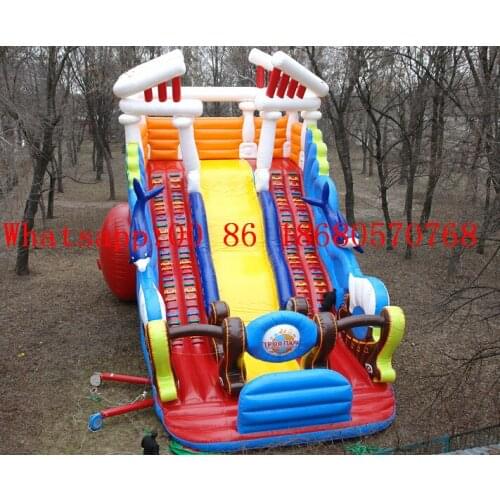 China Guangzhou) Factory direct inflatable slide / castle / trampoline/Air plane slide YLY-Y24