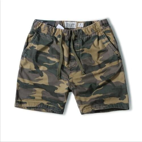 2021 new camouflage working shorts mens loose casual pants five point pants summer mens wear comfortable