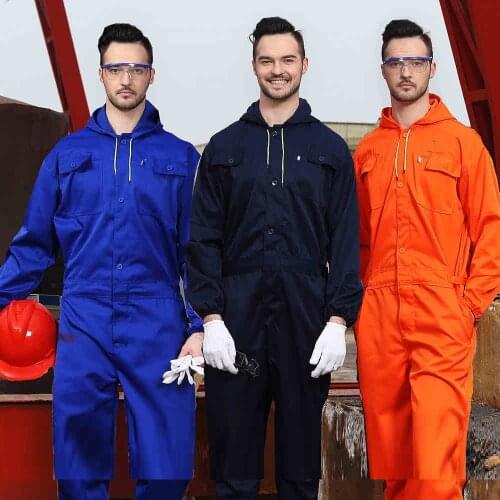 Men Thin Work Overall Breathable Summer Long Sleeve Coveralls Dust-proof Protective Work clothes Worker Machine Auto Repair suit