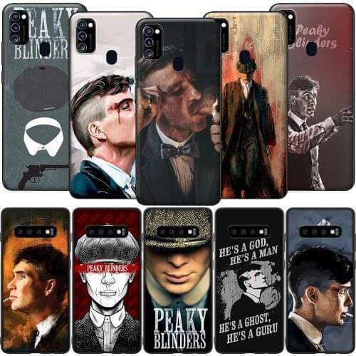 GX174 Peaky Blinders Silicone Soft Case for Samsung S6 S7 Edge S8 S9 S10 S10E S20 Fe S21 S21s S30 Ultra Plus Lite