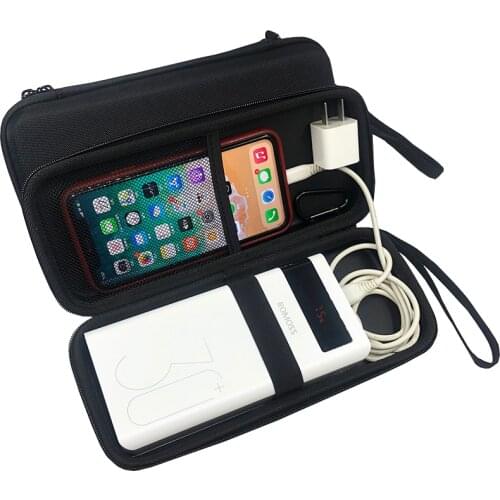 NEW Hard EVA Case for ROMOSS Sense 8+ Power Bank 30000mAh PD QC 3.0 Quick Charge Powerbank Portable Exterbal Battery Charger Bag