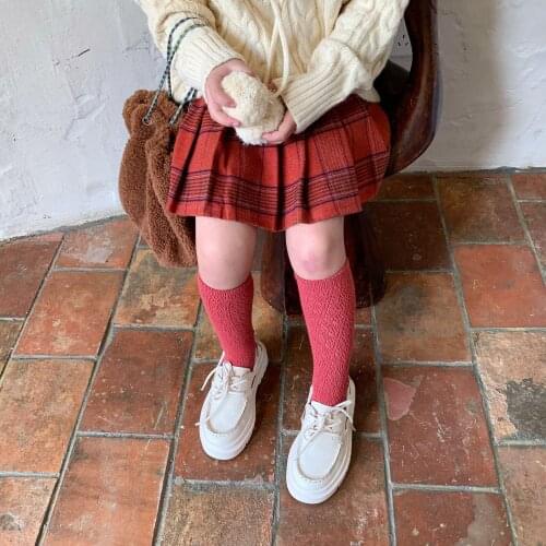 2021 Autumn New Arrival Girls Fashion Plaid Skirt Kids Skirts