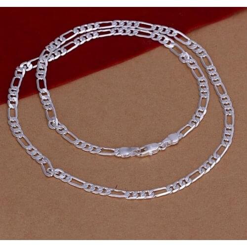Low Price Silver Plated Necklace For Women Wholesale Hot Sell Trendy Handmade