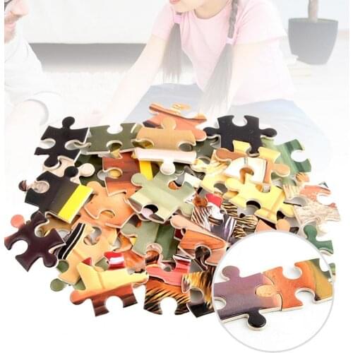 Puzzle Cartoon Boost Skills 1000 Piece Kids Jigsaw Puzzles Game for Kids Game