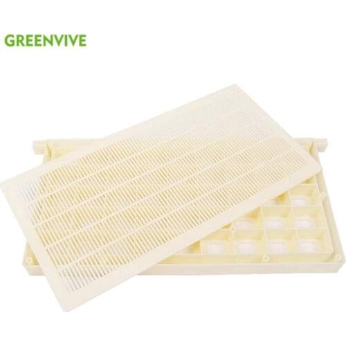 Plastic Beehive Frame Queen Bees Storer Queen Bee Cage Frame Queen Rearing for Qeen Bee Storage and Transportation
